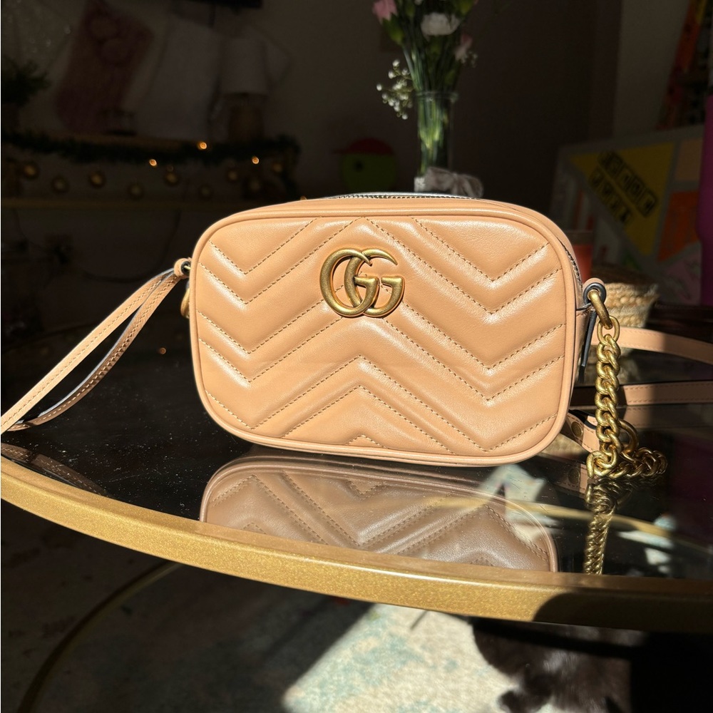 Gucci Marmont Matelassé Crossbody Bag
